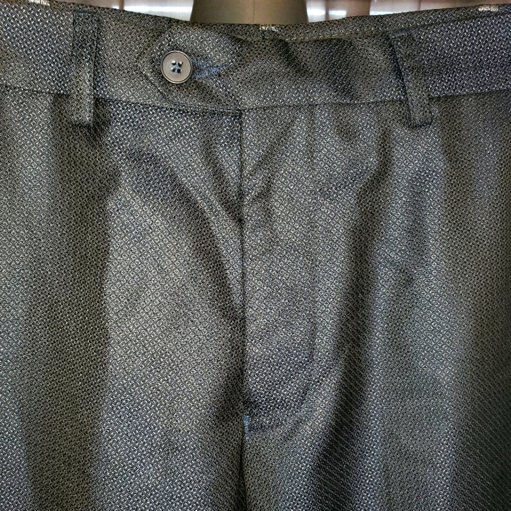 Pique Design Navy Slacks - Picture 2 of 14